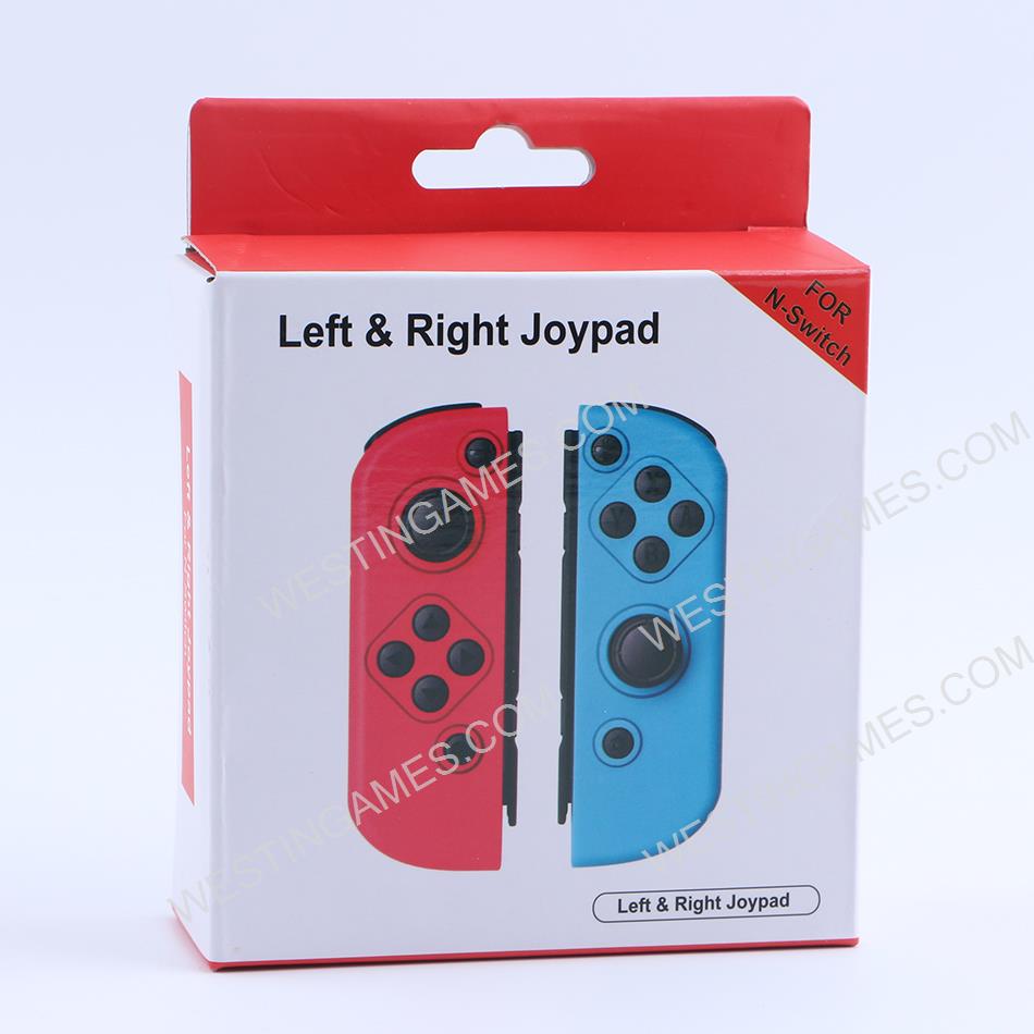 Left and Right Wireless Joycon Controller v2 version for NS switch Console - Red and Blue
