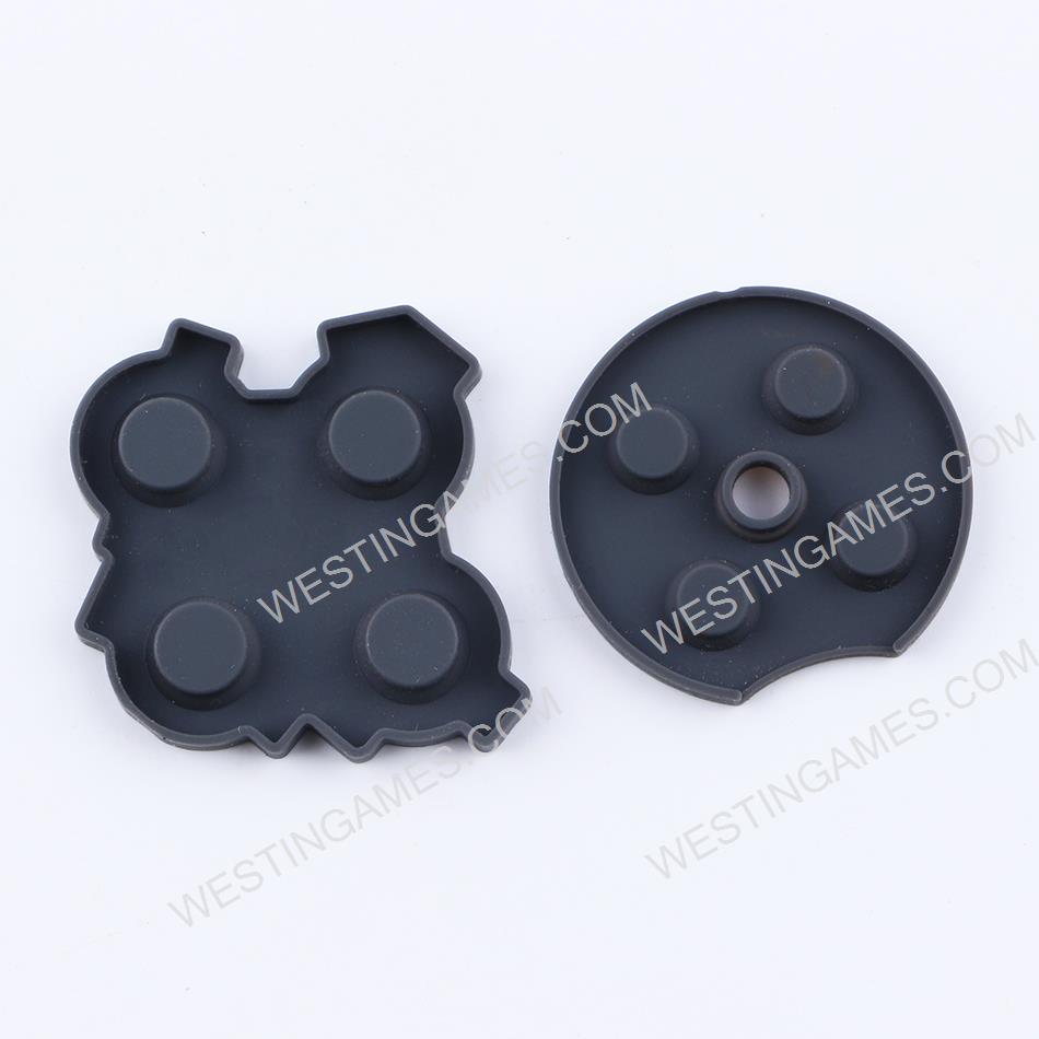 Original Buttons Conductive D-Pad and ABXY Rubber 2 Pieces Set for switch pro Controller