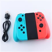 Left and Right Wireless Joycon Controller with Handle Grip for NS switch Console - Red and Blue 02