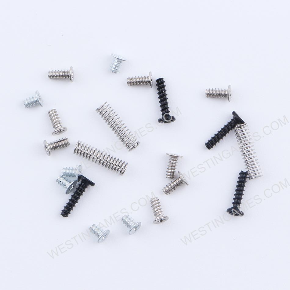 Complete Screws and Key Button Springs Set for switch Joycon Left