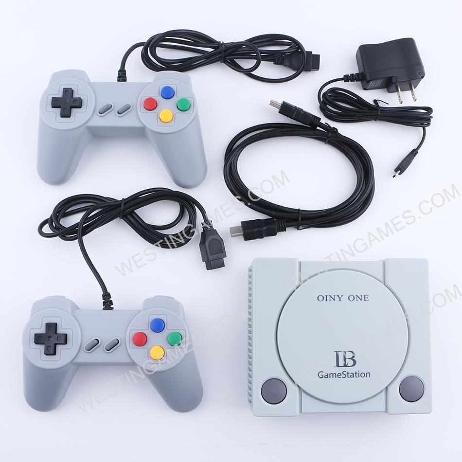 New 16Bit Mini PSone Retro Classic Game Console Entertainment 648 Games HDMI Out Support Download
