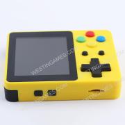 LDK 64Bit Retro Mini handheld Video Game 2.6inch Screen 10K Games Support Download TV Out Yellow 04