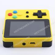 LDK 64Bit Retro Mini handheld Video Game 2.6inch Screen 10K Games Support Download TV Out Yellow 05