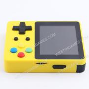 LDK 64Bit Retro Mini handheld Video Game 2.6inch Screen 10K Games Support Download TV Out Yellow 06