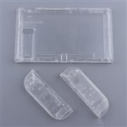 Replacement Housing Cover Case DIY Set for Nintendo Switch Conosle and Joy-con Clear 02