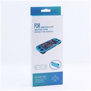 Protective Anti-Slip Soft Silicone Skin Case Handle Grip for Switch Lite Console - Grey