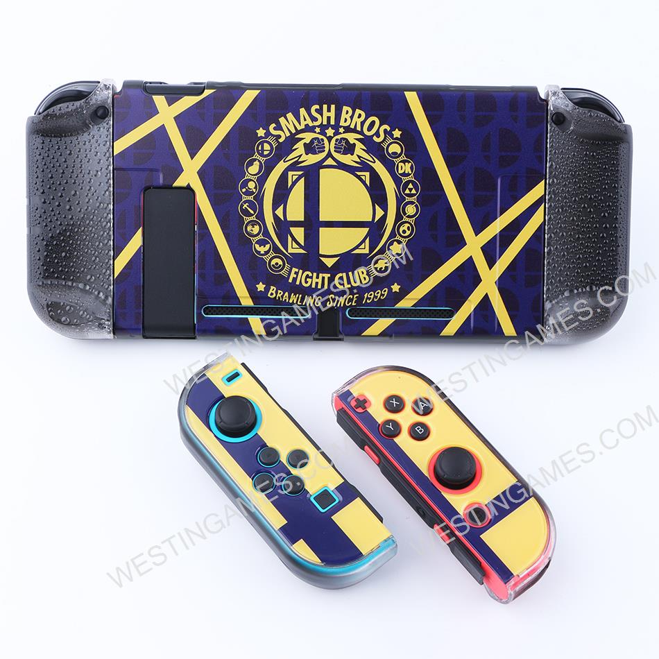 Upgrade Complete Fashion Protective Cover Case Water-Drop for NS Switch Super Smash Bros Anniversary