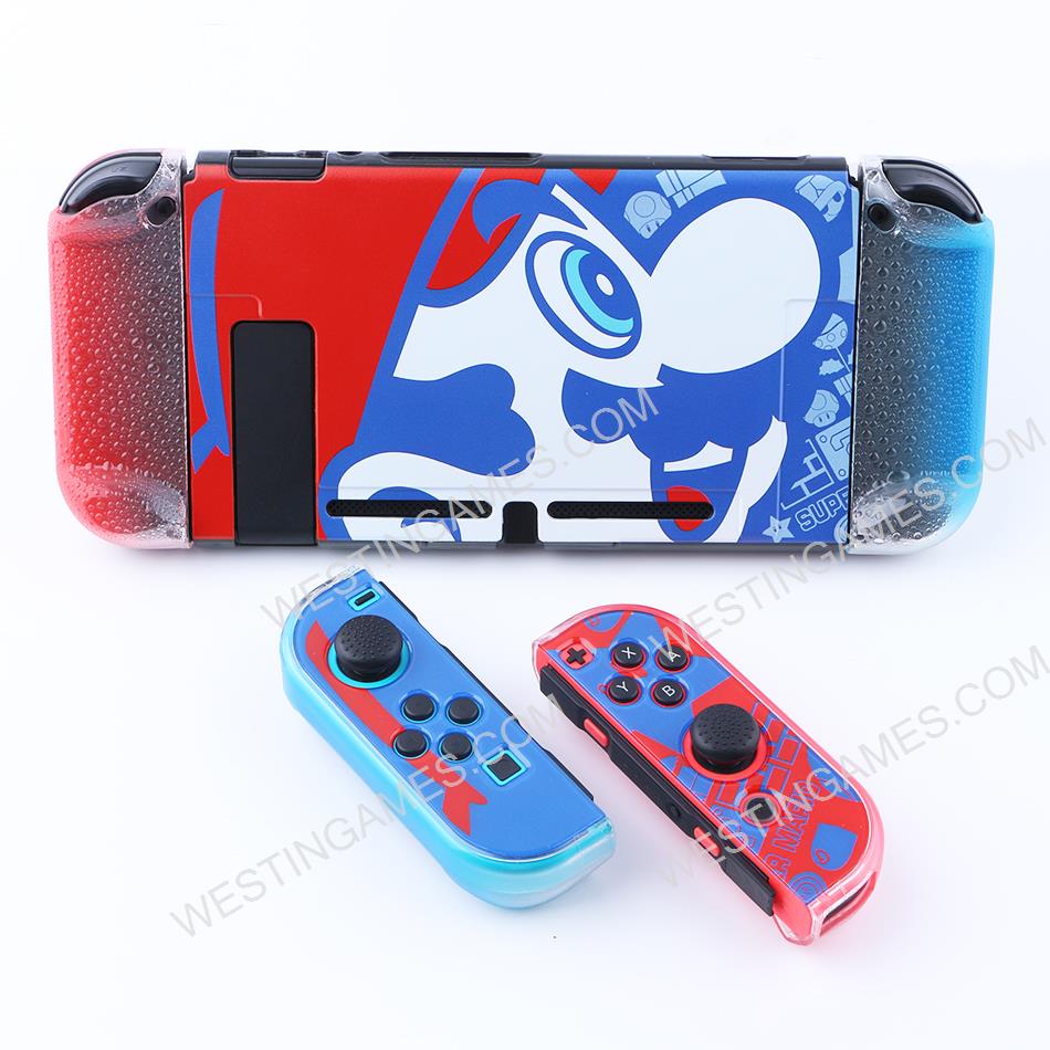Upgrade New Complete Fashion Protective Cover Case Water-Drop for NS switch Mario A