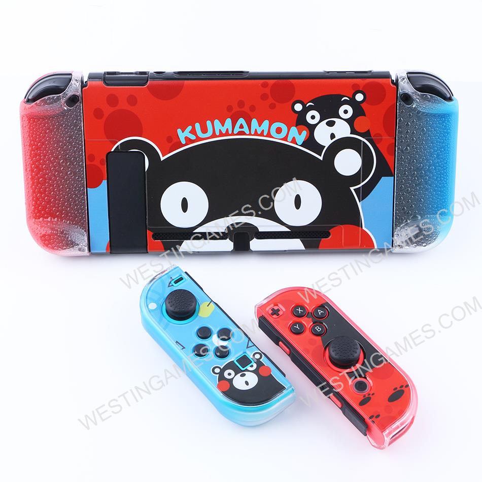 Upgrade New Complete Fashion Protective Cover Case Water-Drop for NS switch Kumamon B