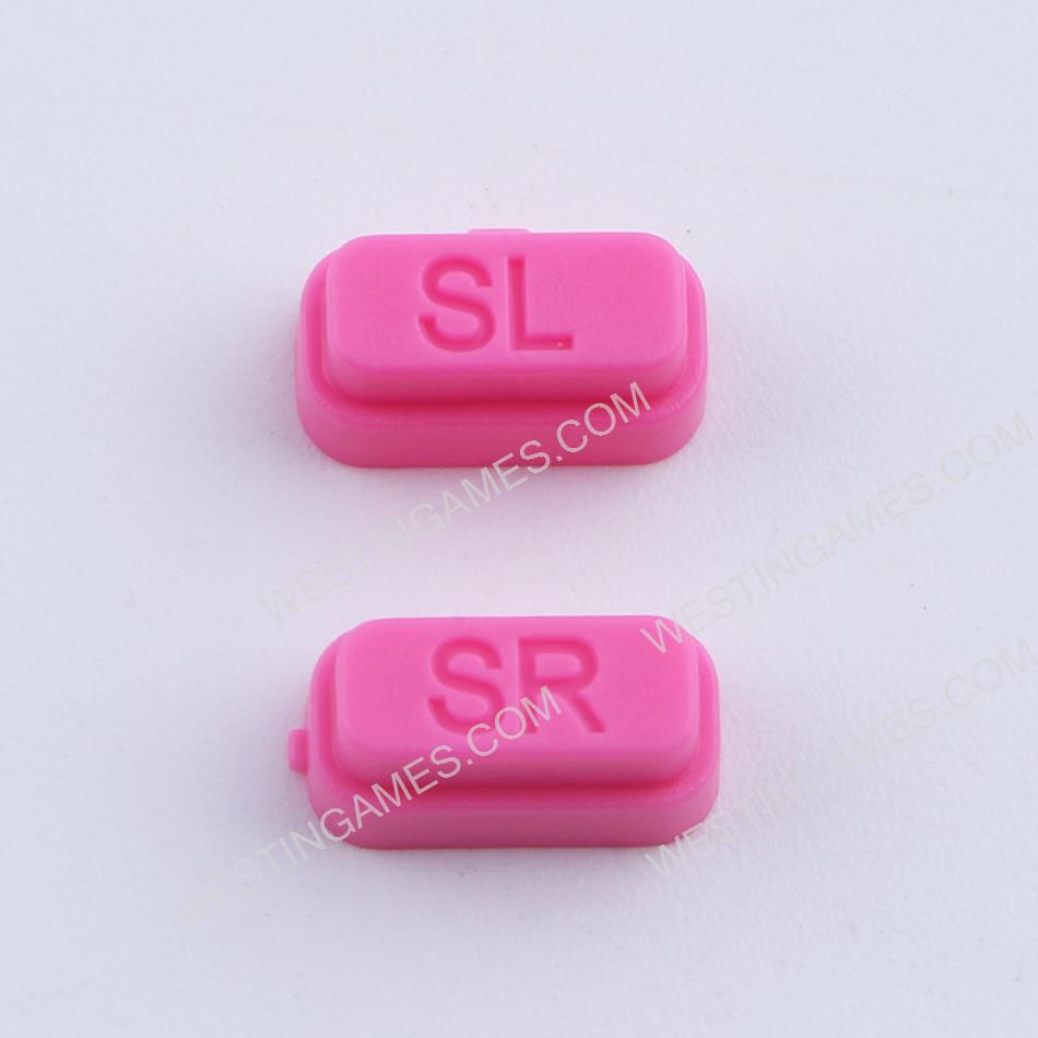 Replacement SL SR Plastic Button Set for Switch Joycon - Pink
