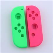 Left and Right Housing Cover Case Set for Switch Joy-con Green and Pink