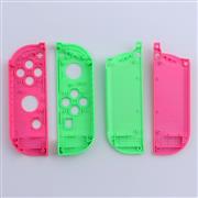 Left and Right Housing Cover Case Set for Switch Joy-con Green and Pink 05