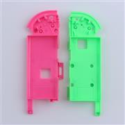 Left and Right Housing Cover Case Set for Switch Joy-con Green and Pink 04