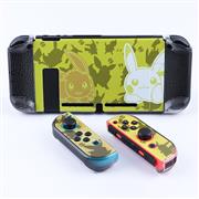 Upgrade Complete Fashion Protective Cover Case Water-Drop for NS Switch - Picachu and Eevee Gold