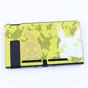 Upgrade Complete Fashion Protective Cover Case Water-Drop for NS Switch - Picachu and Eevee Gold 02