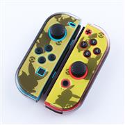 Upgrade Complete Fashion Protective Cover Case Water-Drop for NS Switch - Picachu and Eevee Gold 03