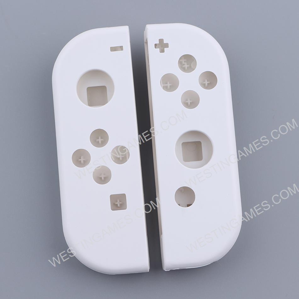 Left and Right Housing Cover Case Set for Switch Joy-con White