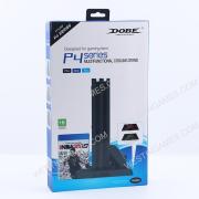 New Multifunctional Cooling Stand with Discs Slot and Controller Charging LED Dock for PS4/Slim/PRO