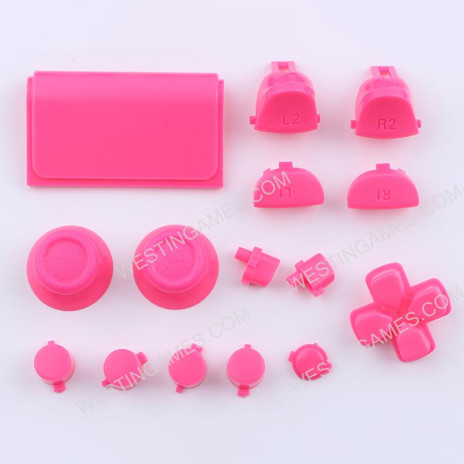Replacement Complete Button Accessoires for PS4 Slim Pro Controller - 9 Colors 06