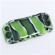 Complete Protective Anti-Slip Soft Camo Silicone Skin Case Set for Switch lite Console - Green