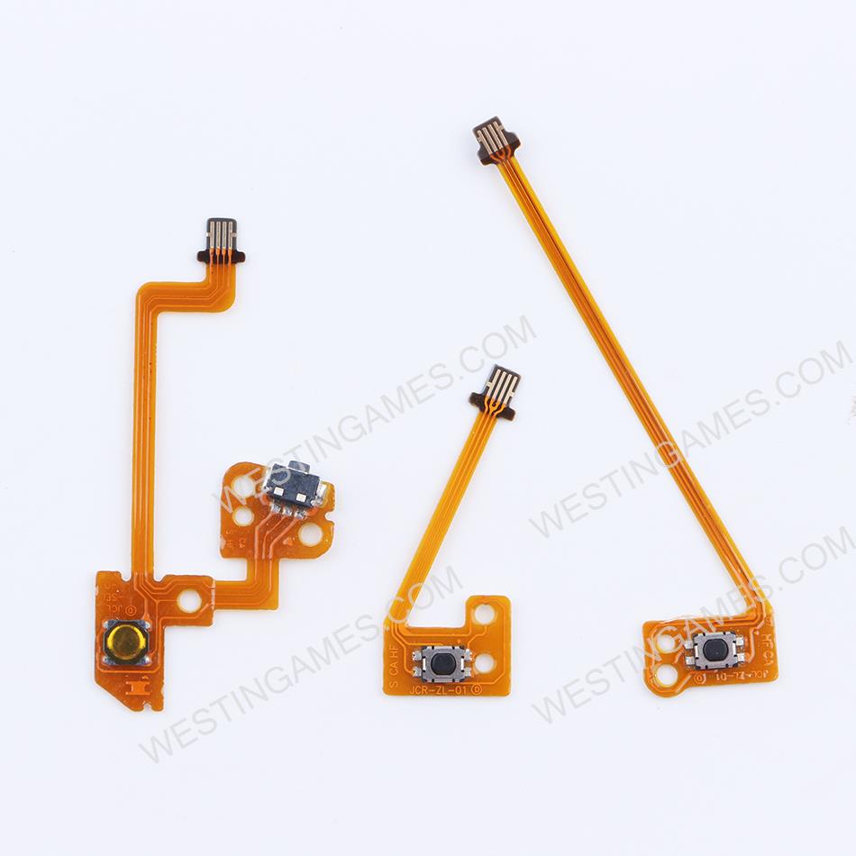 L ZL ZR Left Right Trigger and Minus switch Button Flex Cable Replacement for NS switch joycon