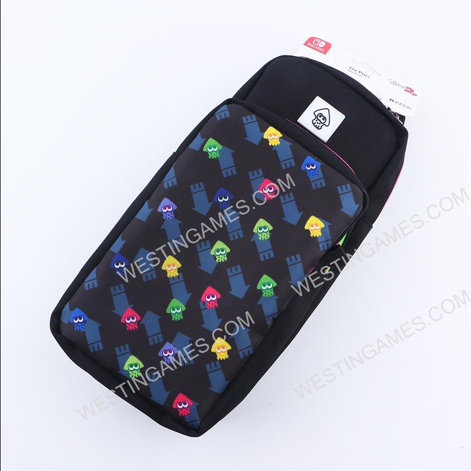 Fashion Backpack Travel Bag Holds for NS Switch and Switch Lite - Splatoon 2