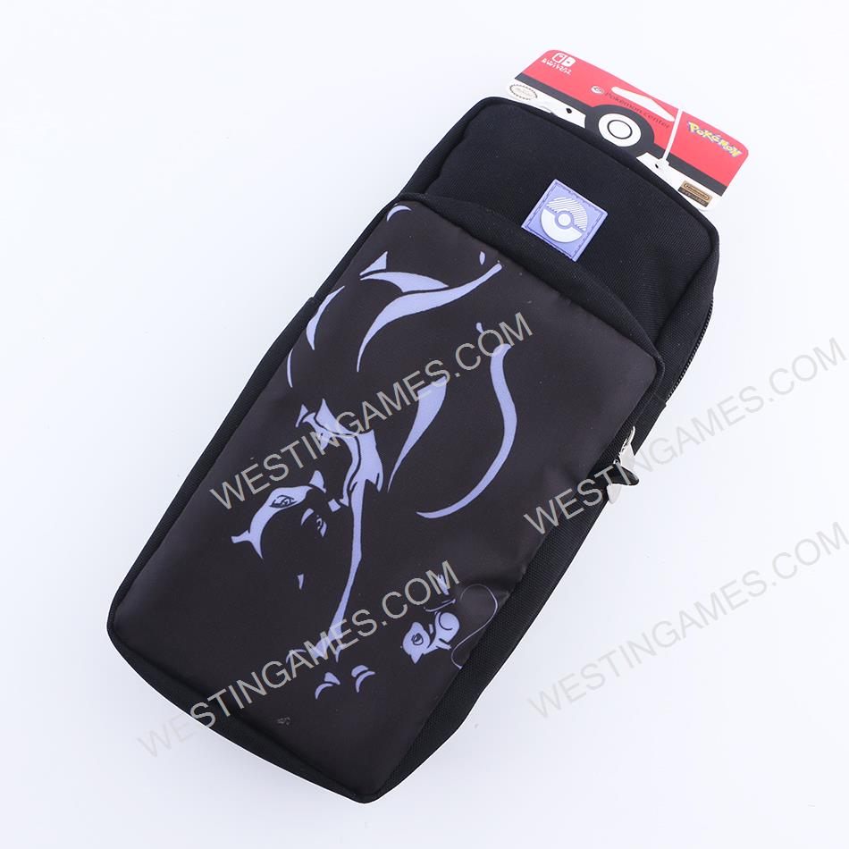 Fashion Backpack Travel Bag Holds for NS Switch and Switch Lite - Mewtwo