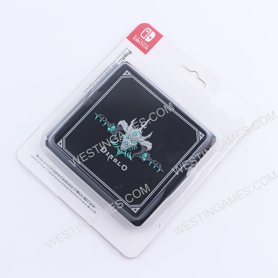 12 Slots Game Card Cartridge Storage Case Box for NS Switch - Diablo