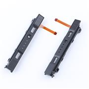 Original Left and Right Plastic Rail Assembly with Flex Cable Replacement for NS Switch Joy-con