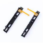 Original Left and Right Plastic Rail Assembly with Flex Cable Replacement for NS Switch Joy-con 02