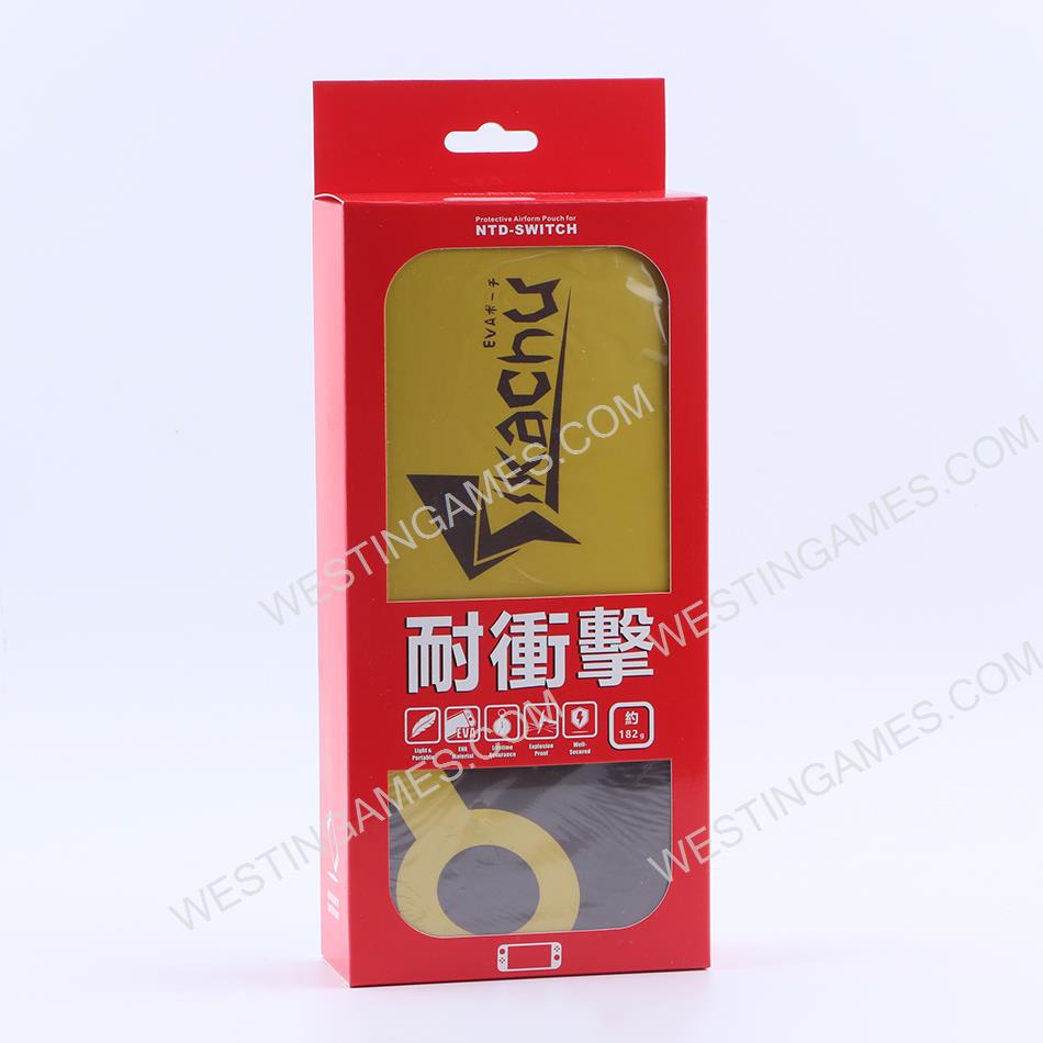 PD Pikachu Protective Hard Shell Portable Travel Carry Case Bag with Stand and Grips for Switch