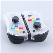 New Design Left and Right Wireless Joycon Controller for Switch Console - Transparent Clear 05