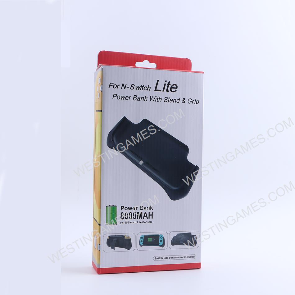 8000mAh Mobile Power Bank with Handle Grip for Switch Lite