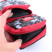 Fashion Backpack Travel Bag Holds PG-9183 for Switch Lite - Camouflage Red 05