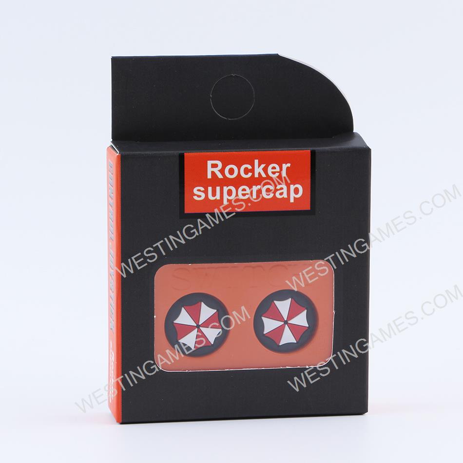 Rocker Supercap Thumb Grips Analog Caps Silicone Rubber For Switch Joy-con