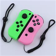 New Design Left and Right Wireless Joycon Controller for Switch Console Green and Pink 03