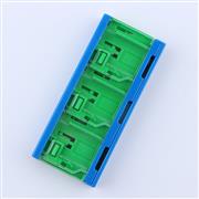 6 Slots Game Card Cartridge Push Card Case Storage Box for NS Switch Blue-Green 03