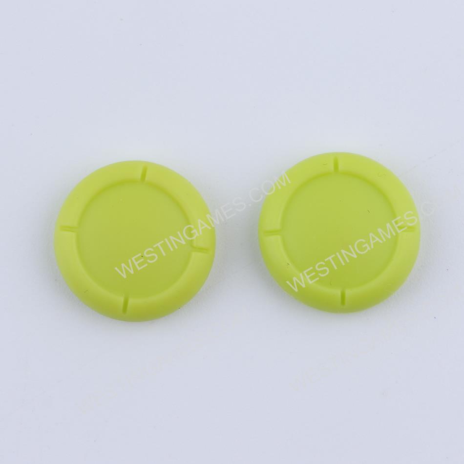 Replacement Analog Stick Silicon Grip Cap for Switch and Lite - Lemon Yellow