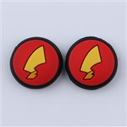 New Pokemon Thumb Grips Analog Caps Silicone Rubber For NS switch Joy-con - Picachu Tail Red