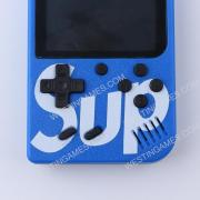 SUP FC-2.6 Inch screen Built-in 400 Games Retro TV Handheld Game Box Console - Blue 04