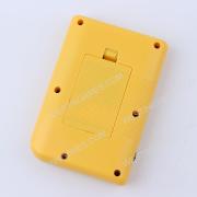 SUP FC-2.6 Inch screen Built-in 400 Games Retro TV Handheld Game Box Console - Yellow 03