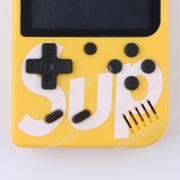 SUP FC-2.6 Inch screen Built-in 400 Games Retro TV Handheld Game Box Console - Yellow 04