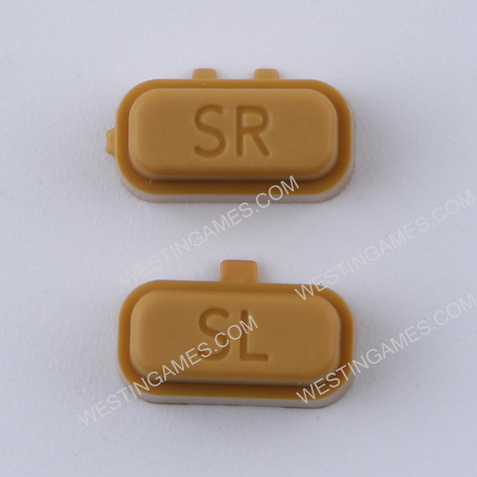 Replacmenet SL SR Plastic Button Set for Switch Joycon - Brown