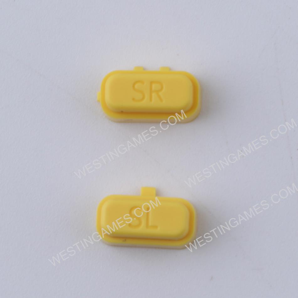 Replacmenet SL SR Plastic Button Set for Switch Joycon - Yellow