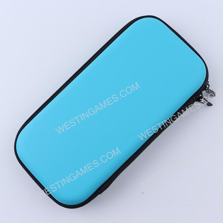 EVA Hard Carrying Case Travel Pouch for Nintendo switch lite Mini - blue