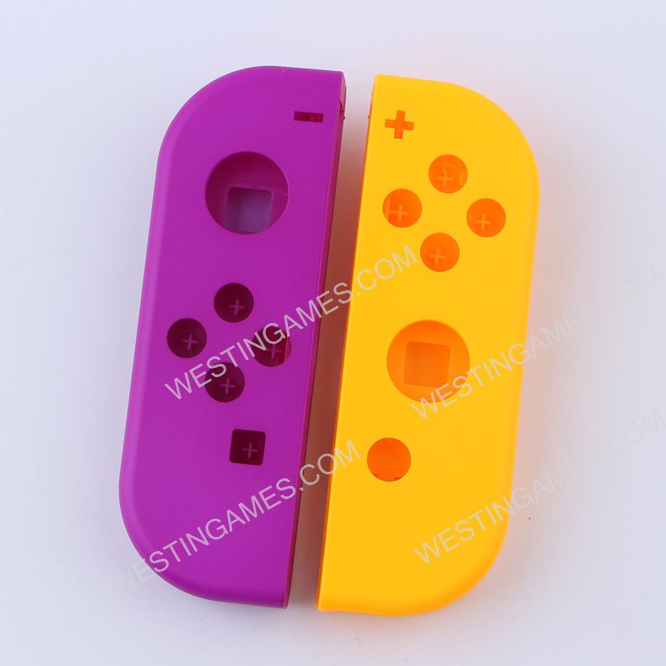 Pokemon Left and Right Housing Cover Case Set for switch Joy-con Purple and Yellow