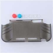 Soft tpu Handle Grip Cover Case with 6 Aanalog Grips for Switch lite - Grey 02
