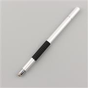 3in1 Metal Capacitive Pen Touch Screen Stylus Pen Neutral pen for switch Tablet iPad Phone Silver