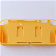 Comfortable Soft tpu Handle Grip Cover Case with 2 Card Storage for Switch lite - Yellow 02