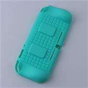 Comfortable Soft tpu Handle Grip Cover Case with 2 Card Storage for Switch lite - Blue 02